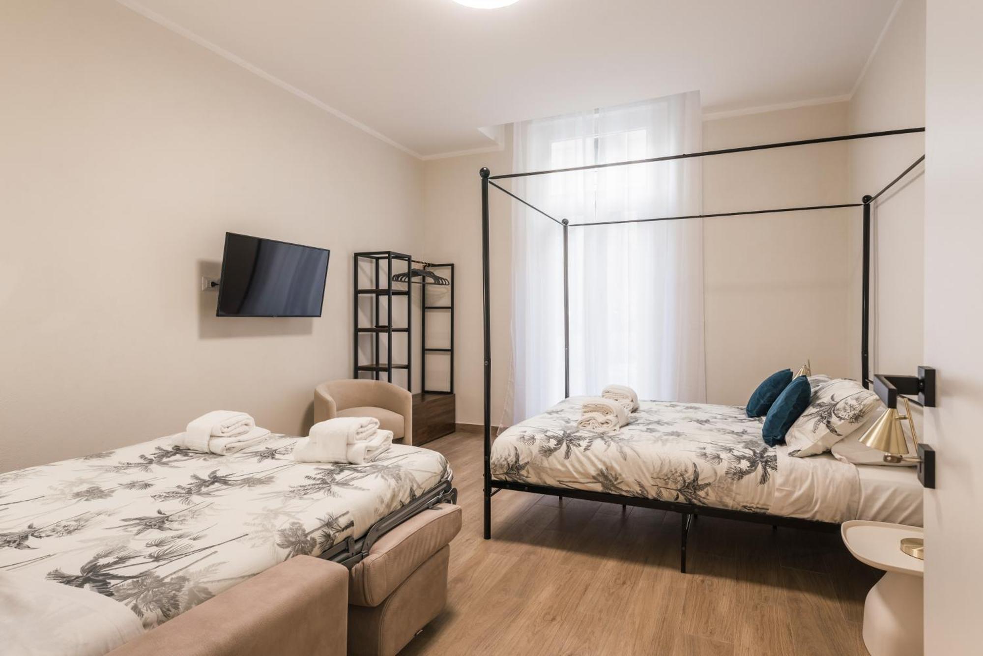 C3 Top Class Apartment, 2 Camere Da Letto, 2 Bagni, Giardino Distante 15 Minuti A Piedi Da Fontana Di Trevi Roma Eksteriør bilde